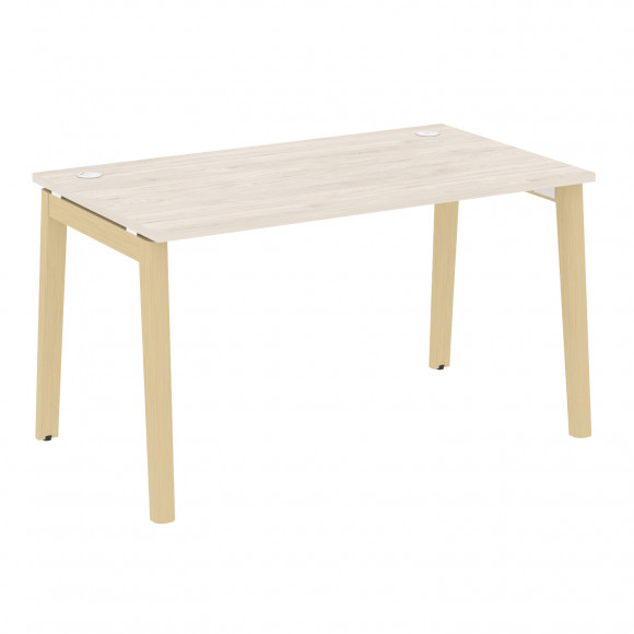 Стол письменный, опоры - массив дерева ONIX WOOD OW.SP-3.8 Денвер Светлый